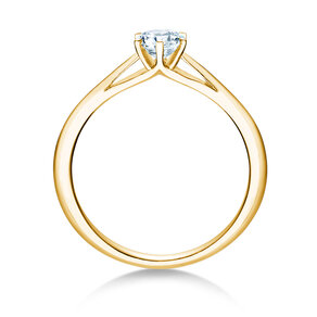 Verlovingsring Heaven 6 in 14K geelgoud met diamant 0,40ct H/SI