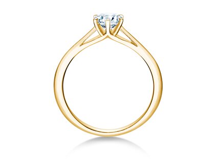Verlovingsring Heaven 6 in 9K geelgoud met diamant 0,50ct H/SI