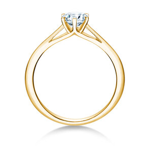 Verlovingsring Heaven 6 in 9K geelgoud met diamant 0,50ct H/SI
