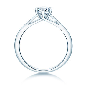Verlovingsring Heaven 6 in 9K witgoud met diamant 0,60ct H/SI