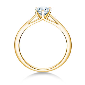 Verlovingsring Heaven 6 in 14K geelgoud met diamant 0,60ct G/SI