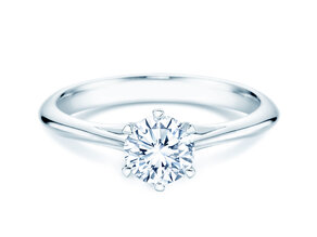 Verlovingsring Heaven 6 in 9K witgoud met diamant 0,75ct G/SI