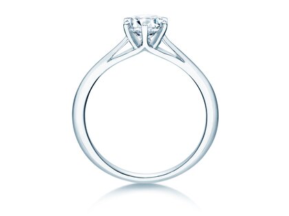 Verlovingsring Heaven 6 in 9K witgoud met diamant 0,75ct G/SI