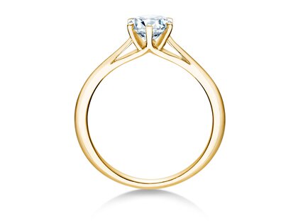 Verlovingsring Heaven 6 in 9K geelgoud met diamant 0,75ct G/SI