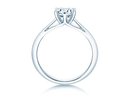 Verlovingsring Heaven 6 in 14K witgoud met diamant 1,25ct H/SI