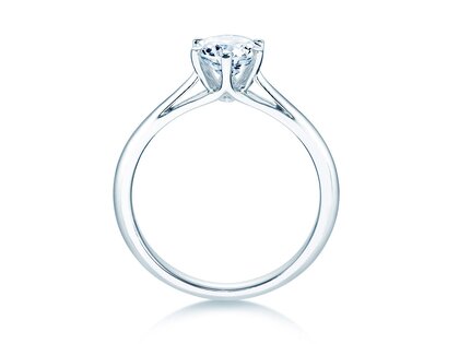 Verlovingsring Heaven 6 in 9K witgoud met Lab-grown diamant 1,00ct E/VS
