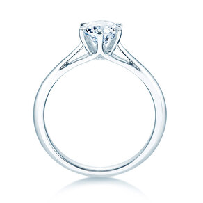 Verlovingsring Heaven 6 in 9K witgoud met Lab-grown diamant 1,00ct E/VS