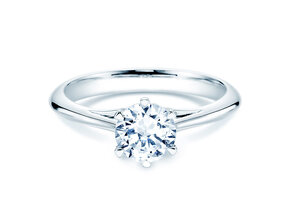Verlovingsring Heaven 6 in 9K witgoud met Lab-grown diamant 1,00ct E/VS