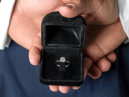 Verlovingsring Heaven 6 in 9K geelgoud met diamant 1,00ct H/SI