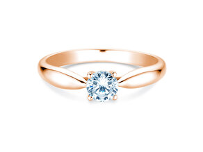 Verlovingsring Joy in 14K roségoud met diamant 0,50ct H/SI