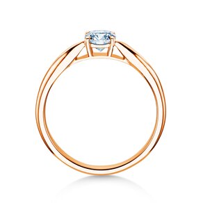 Verlovingsring Joy in 14K roségoud met diamant 0,50ct H/SI