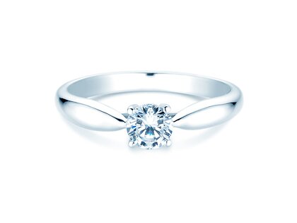 Verlovingsring Joy in 14K witgoud met diamant 0,50ct G/VS