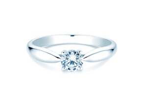 Verlovingsring Joy in 14K witgoud met diamant 0,50ct G/VS