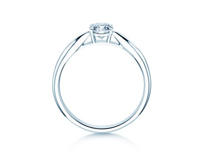 Verlovingsring Joy in 14K witgoud met diamant 0,50ct G/VS
