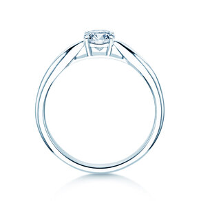 Verlovingsring Joy in 14K witgoud met diamant 0,50ct G/VS