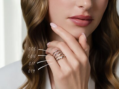 Verlovingsring Modern Petite in roségoud