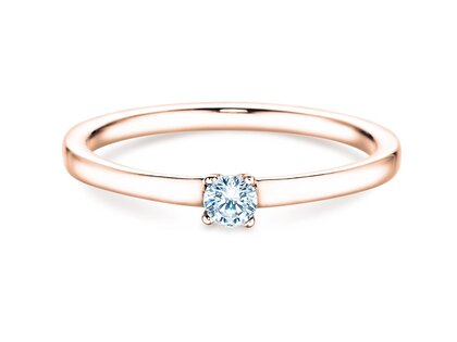 Verlovingsring Modern Petite in roségoud