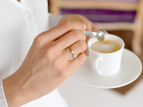 Verlovingsring Modern in 9K roségoud met Lab-grown diamant 0,25ct E/VS