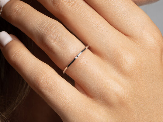 Verlovingsring Promise Petite in zilver