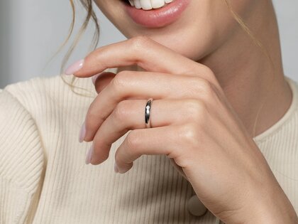 Verlovingsring Promise in zilver 925/- met diamant 0,05ct H/SI