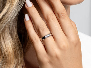 Verlovingsring Promise in zilver 925/- met diamant 0,15ct G/VS
