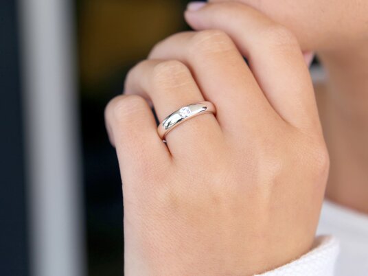 Verlovingsring Promise in zilver
