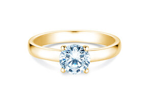 Verlovingsring Pure in 9K geelgoud met diamant 2,00ct H/SI