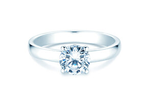 Verlovingsring Pure in 14K witgoud met diamant 2,50ct G/VS