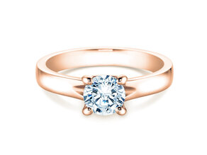 Verlovingsring Romance in 9K roségoud met diamant 2,00ct G/SI