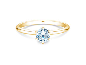 Verlovingsring Royal in 9K geelgoud met Lab-grown diamant 0,50ct E/VS