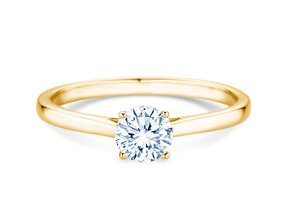 Verlovingsring Surprise in 14K geelgoud met Lab-grown diamant 0,50ct E/VS