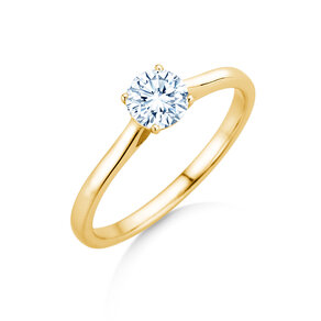 Verlovingsring Surprise in 14K geelgoud met Lab-grown diamant 0,50ct E/VS