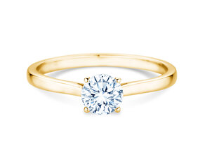 Verlovingsring Surprise in 18K geelgoud met diamant 0,60ct G/SI
