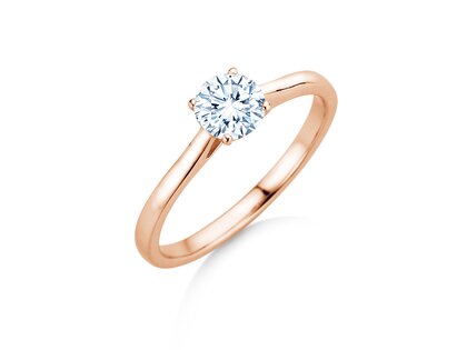 Verlovingsring Surprise in 18K roségoud met diamant 0,60ct G/SI