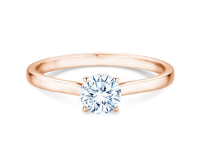 Verlovingsring Surprise in 18K roségoud met diamant 0,60ct G/SI