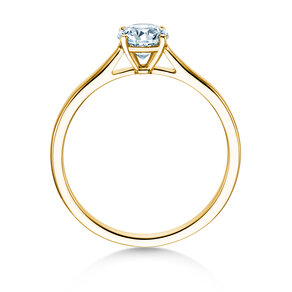 Verlovingsring Surprise in 18K geelgoud met diamant 0,60ct G/SI
