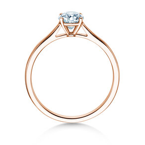 Verlovingsring Surprise in 18K roségoud met diamant 0,60ct G/SI