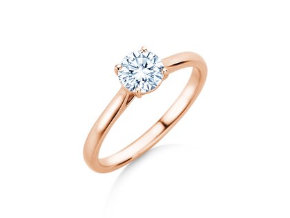 Verlovingsring Surprise in 18K roségoud met Lab-grown diamant 0,75ct E/VS