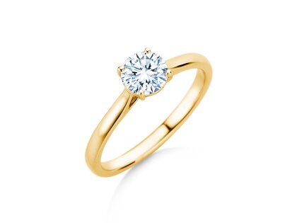 Verlovingsring Surprise in 9K geelgoud met Lab-grown diamant 0,75ct E/VS