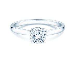 Verlovingsring Surprise in 18K witgoud met Lab-grown diamant 0,75ct E/VS