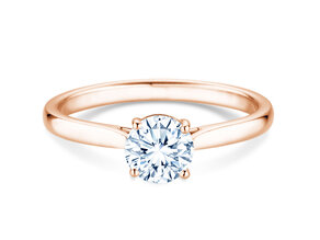 Verlovingsring Surprise in 18K roségoud met Lab-grown diamant 0,75ct E/VS