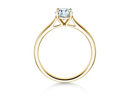 Verlovingsring Surprise in 9K geelgoud met Lab-grown diamant 0,75ct E/VS