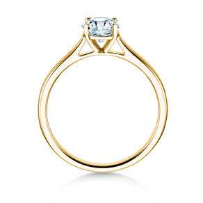 Verlovingsring Surprise in 9K geelgoud met Lab-grown diamant 0,75ct E/VS