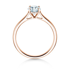 Verlovingsring Surprise in 18K roségoud met Lab-grown diamant 0,75ct E/VS