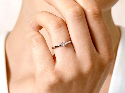 Verlovingsring Surprise in zilver