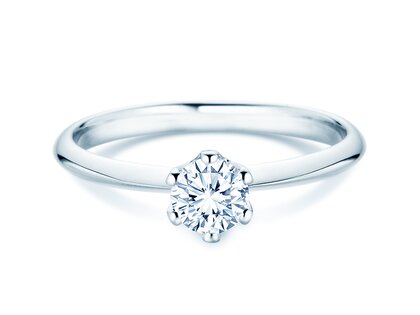 Verlovingsring The One in zilver