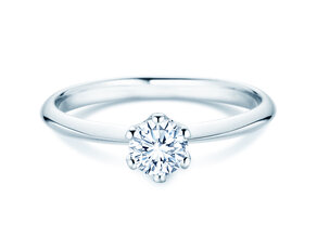 Verlovingsring The One in zilver