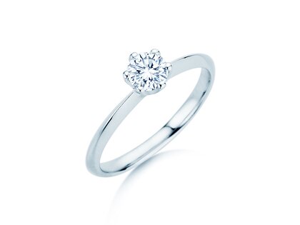 Verlovingsring The One in zilver