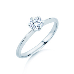 Verlovingsring The One in zilver
