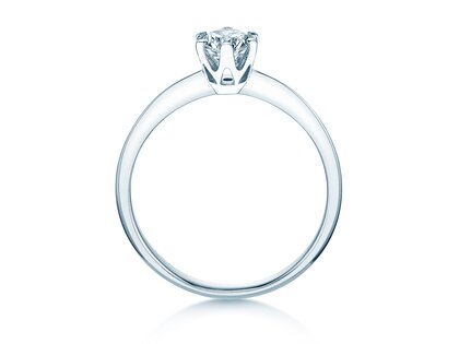 Verlovingsring The One in zilver